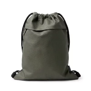 Mochila de cuerdas Stamina Empire 1808, verde oscuro, vista frontal del producto