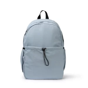 Mochila de nylon Stamina Lugo 1836, royal claro, vista frontal de la mochila