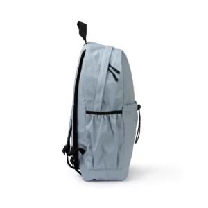 Mochila de nylon Stamina Lugo 1836, royal claro, vista lateral de la mochila