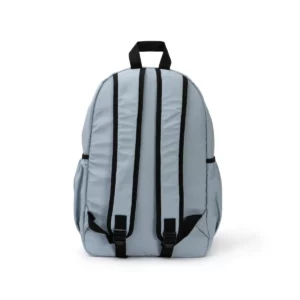 Mochila de nylon Stamina Lugo 1836, royal claro, vista posterior de la mochila