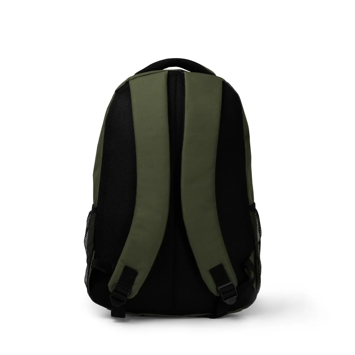 Mochila de doble compartimento Stamina Donker 1838 8 Mochila de doble compartimento Stamina Donker 1838, verde oscuro, vista posterior de la mochila