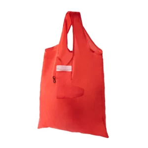 Bolsa plegable navideña Stamina Weland 1842, rojo, vista de tres cuartos