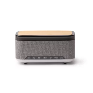 Altavoz despertador Stamina Mornix 1845, gris vigoré, vista frontal