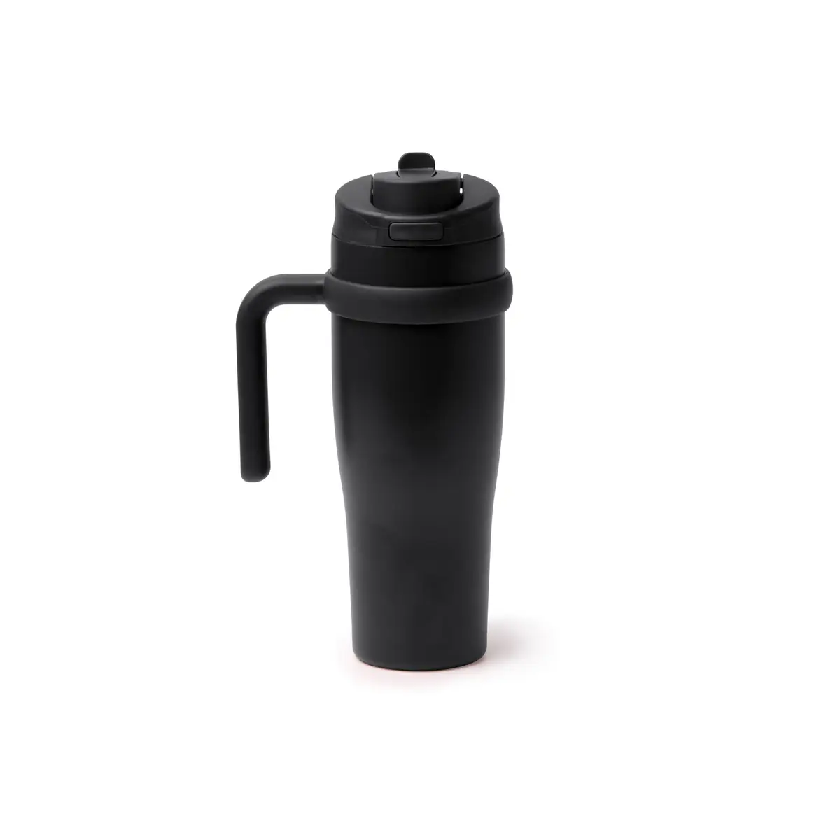 Taza térmica Stamina Kalam 1846 5 Taza térmica Stamina Kalam 1846, negro, vista frontal del producto