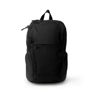 Mochila de nylon Stamina Vermont 1865, negro, vista frontal de la mochila
