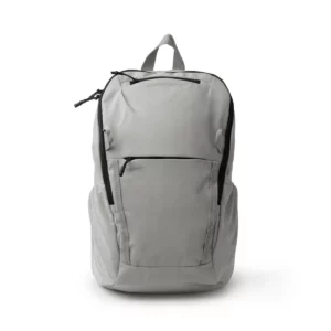 Mochila de nylon Stamina Vermont 1865, gris, vista frontal de la mochila