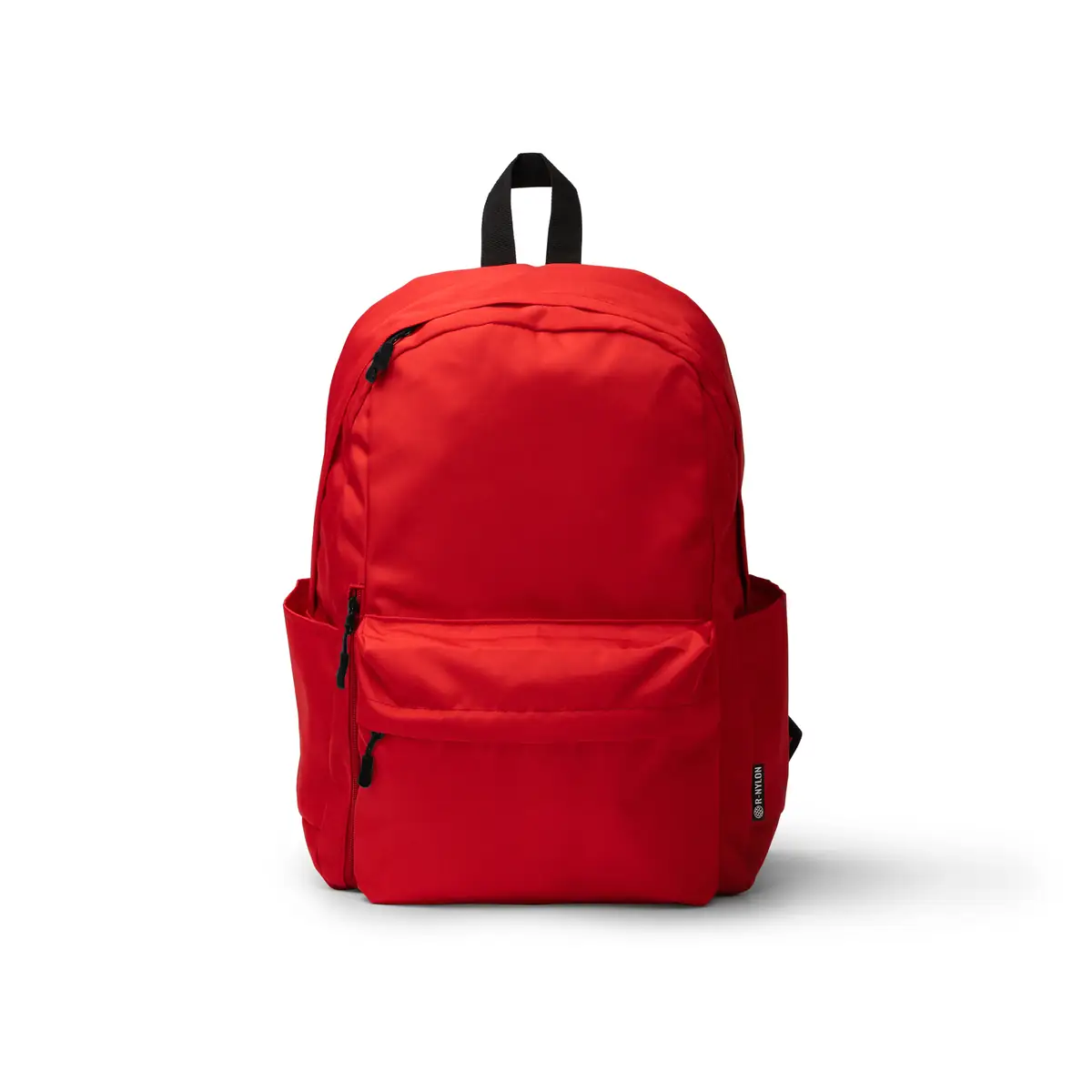 Mochila de nylon reciclado Stamina Tomin 1868 1 Mochila de nylon reciclado Stamina Tomin 1868, rojo, vista frontal de la mochila
