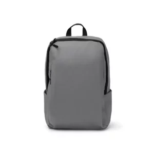 Mochila de PU suave Stamina Siox 1869, gris, vista frontal de la mochila
