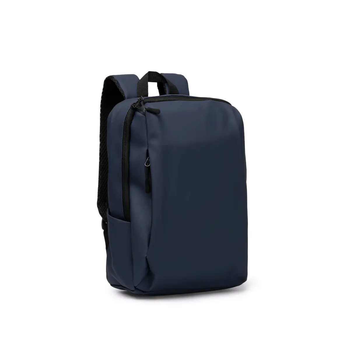 Mochila de PU suave Stamina Siox 1869 4 Mochila de PU suave Stamina Siox 1869, marino, vista de la mochila en perspectiva