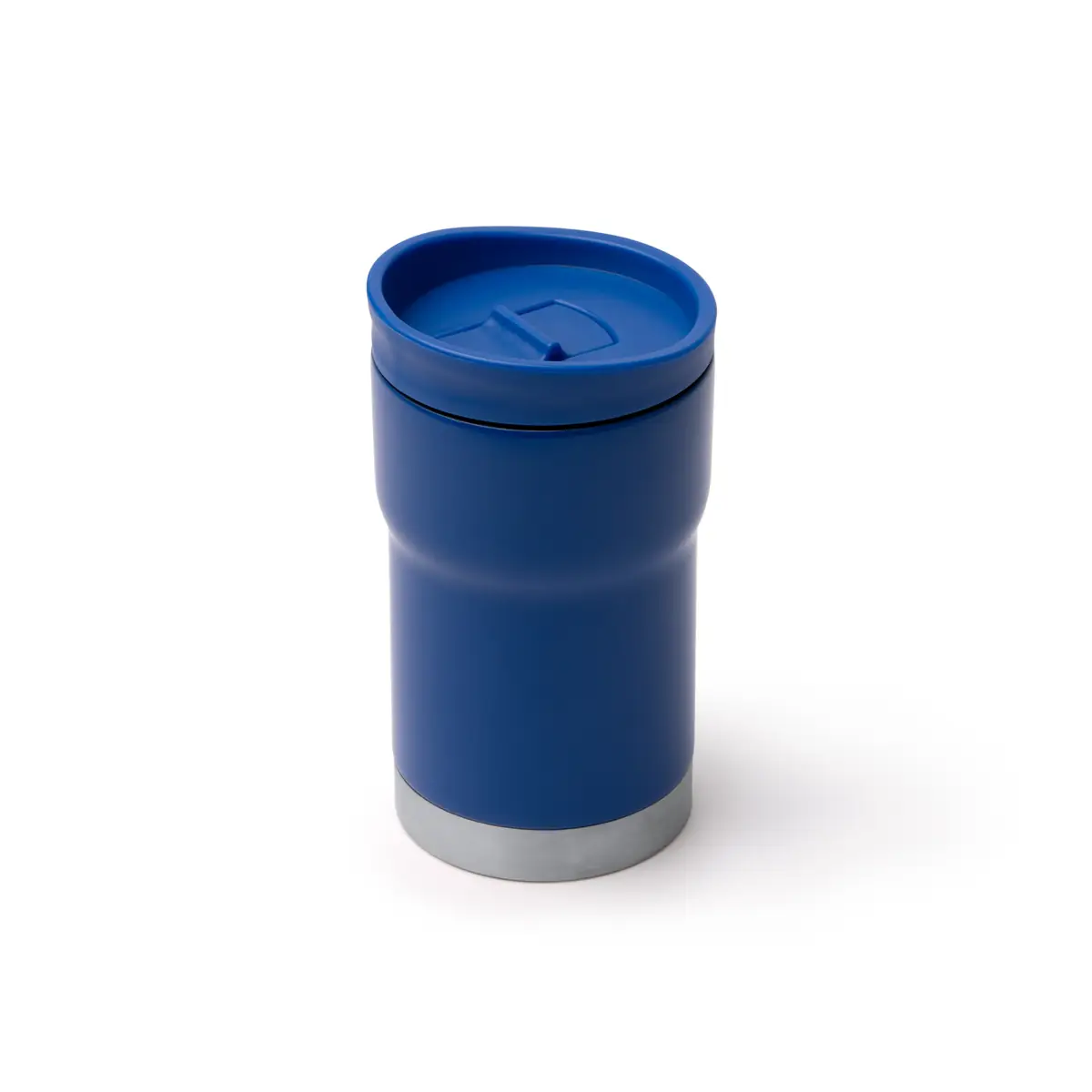 Vaso térmico Stamina Kopik 1873 7 Vaso térmico Stamina Kopik 1873, royal, vista del vaso en perspectiva con la tapa colocada