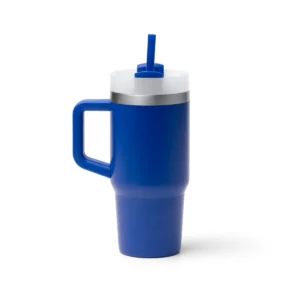 Taza térmica Stamina Gotex 1881, royal, vista frontal del producto
