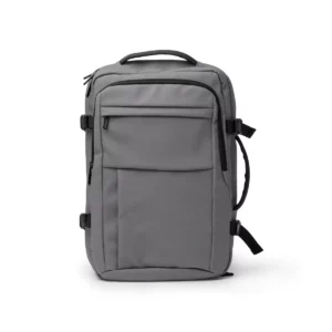 Mochila extensible Stamina Oregon 1883, gris, vista frontal de la mochila