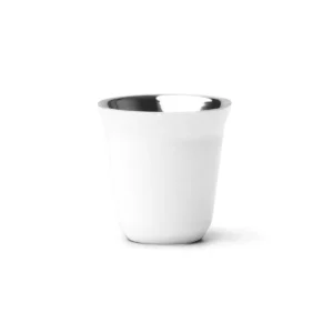 Vaso de café Stamina Cosik 1887, blanco, vista frontal del producto