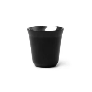 Vaso de café Stamina Cosik 1887, negro, vista frontal del producto