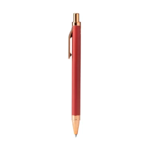 Bolígrafo de aluminio reciclado Stamina Waler 1894, rojo, vista frontal del bolígrafo