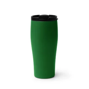 Vaso térmico Stamina Seward 1895, verde helecho, vista frontal del producto