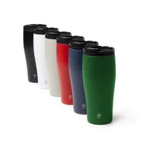 Vaso térmico Stamina Seward 1895, vista conjunta de los seis colores disponibles