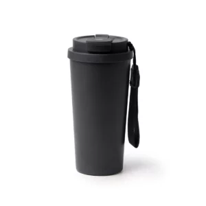 Vaso térmico Stamina Folner 1999, negro, vista frontal del producto