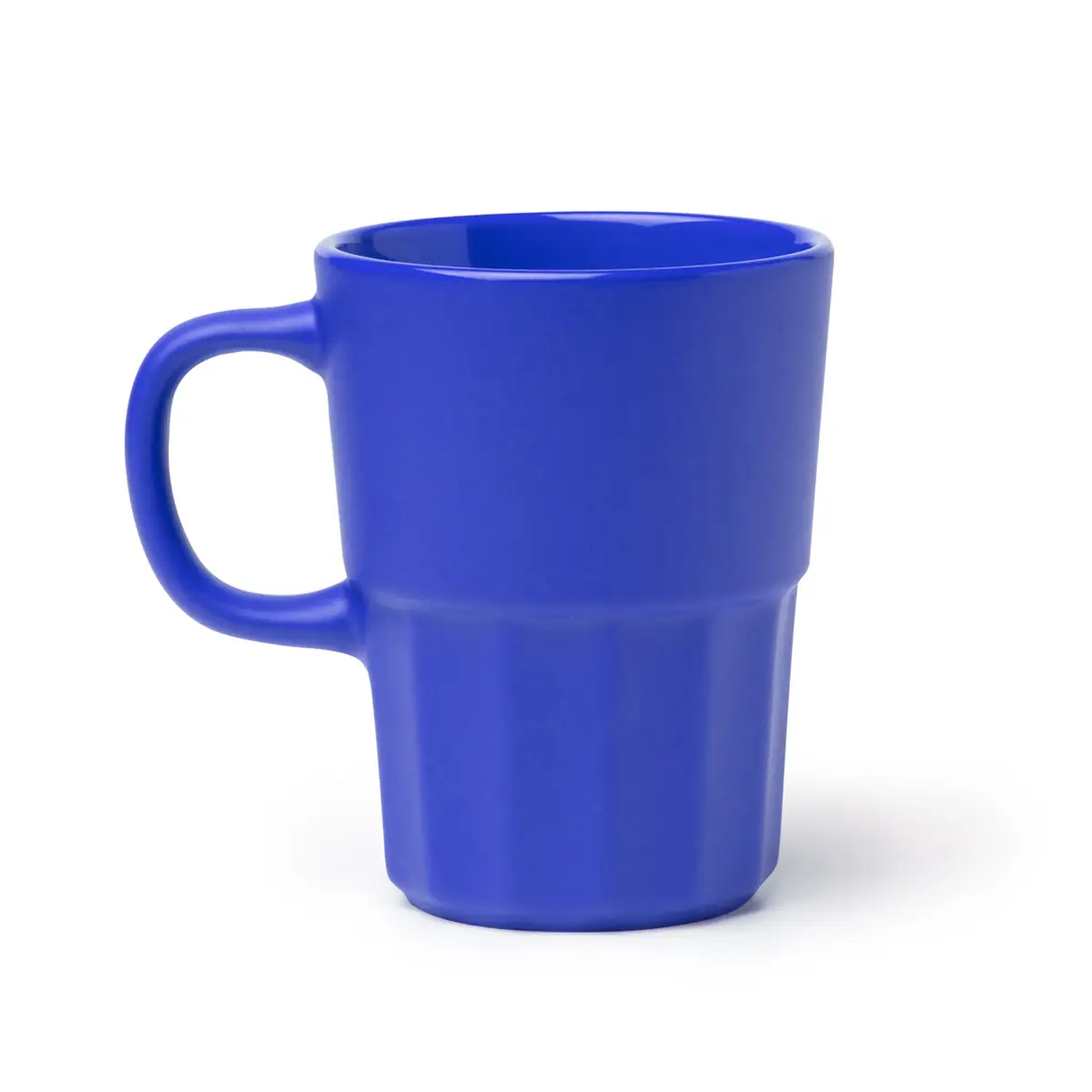 Taza de cerámica mate Stamina Lunger 2012 3 Taza de cerámica mate Stamina Lunger 2012, royal, vista frontal del producto