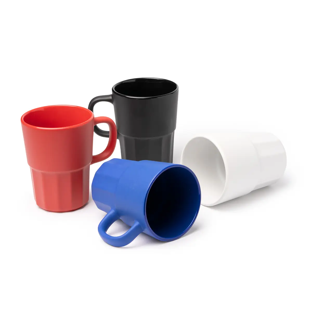 Taza de cerámica mate Stamina Lunger 2012 7 Taza de cerámica mate Stamina Lunger 2012, composición de los cuatro colores de taza
