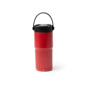 Vaso térmico Stamina Tumbat 2015, rojo oscuro, vista frontal del producto