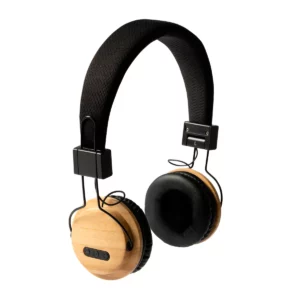 Auriculares de diadema Stamina Tango 3042, negro, vista frontal de tres cuartos