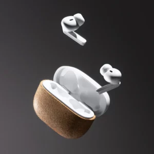 Auriculares con estuche Stamina Folk 3045, blanco, vista ambiental del conjunto