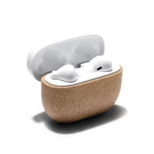 Auriculares con estuche Stamina Folk 3045, blanco, vista del estuche abierto