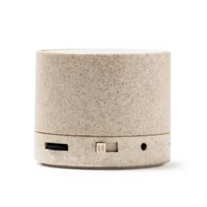 Altavoz inalámbrico Stamina Kumber 3198, crudo, vista posterior de las conexiones