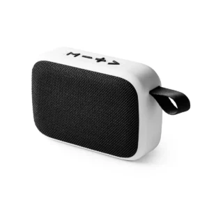 Altavoz inalámbrico Stamina Armin 3204, blanco, vista de tres cuartos