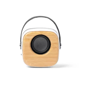 Altavoz inalámbrico Stamina Alesso 3210, bambú, vista frontal