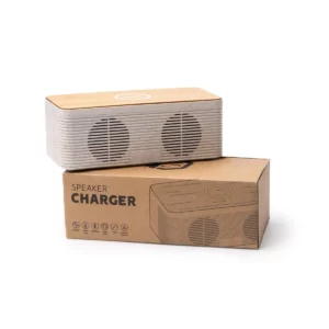 Altavoz con carga inalámbrica Stamina Zatox 3308, crudo, presentación con caja