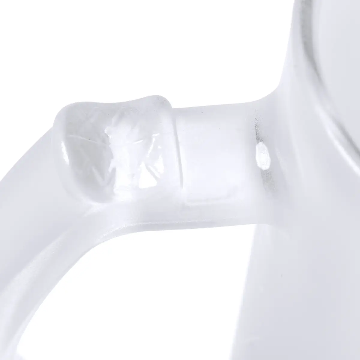 Jarra de cristal para sublimar Stamina Adaya 3986 3 Jarra de cristal para sublimar Stamina Adaya 3986, transparente, detalle del asa y su unión con el cuerpo