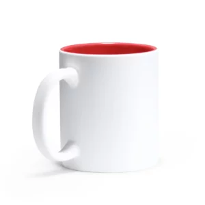 Taza con interior de color Stamina Roibo 3992, rojo, vista frontal del producto