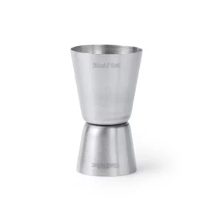 Medidor para bebidas Stamina Cardu 3995, plata, vista frontal del medidor