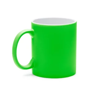 Taza mate para láser Stamina Walax 3996, verde oasis, vista superior de la taza en perspectiva