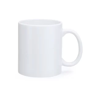 Taza mate para sublimar Stamina Rambu 4003, blanco, vista frontal del producto