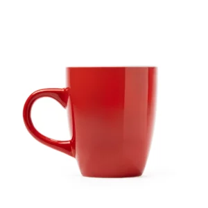 Taza de cerámica Stamina Nolo 4009, rojo, vista frontal del producto