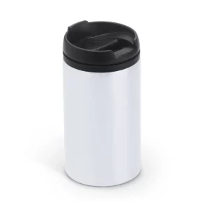 Vaso de acero Stamina Milu 4029, blanco, vista frontal del producto