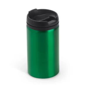 Vaso de acero Stamina Milu 4029, verde helecho, vista frontal del producto