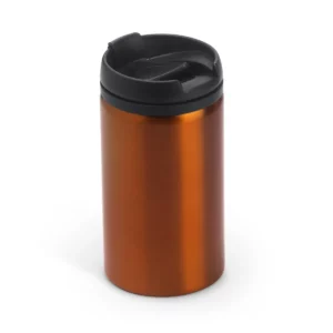 Vaso de acero Stamina Milu 4029, naranja, vista frontal del producto