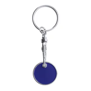 Llavero moneda Stamina Tonic 4050, royal, vista frontal del llavero