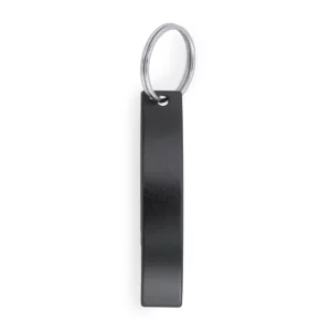 Llavero abridor Stamina Sparkling 4070, negro, vista frontal del llavero