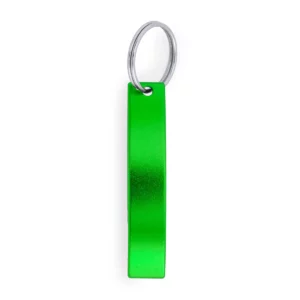 Llavero abridor Stamina Sparkling 4070, verde helecho, vista frontal del llavero