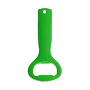 Abridor de aluminio Stamina Lager 4072, verde helecho, vista frontal del modelo