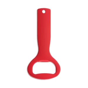 Abridor de aluminio Stamina Lager 4072, rojo, vista frontal del modelo