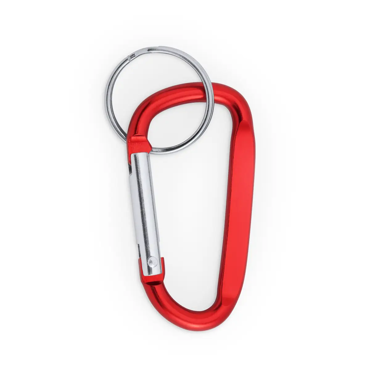 Llavero mosquetón Stamina Pale 4073 1 Llavero mosquetón Stamina Pale 4073, rojo, vista frontal del llavero