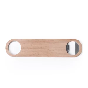 Abridor de madera Stamina Shake 4078, madera, vista posterior del abridor