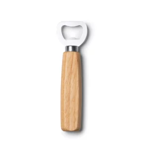 Abridor de acero y madera Stamina Roden 4090, crudo, vista frontal del abridor