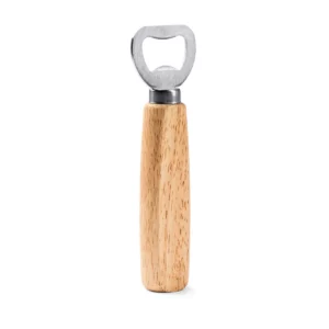 Abridor de acero y madera Stamina Roden 4090, crudo, vista del abridor sobre una superficie